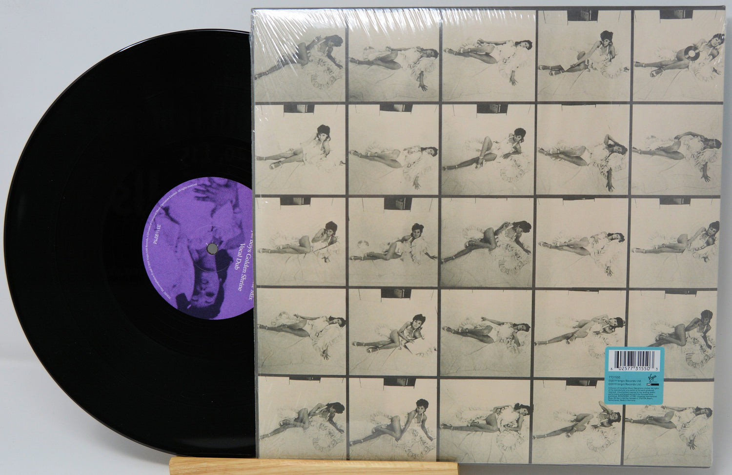 Roxy Music Ladytron 2HB Remix vinyl record with artistic contact sheet style cover
