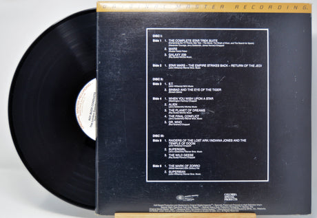 Vinyl record 'Roy Budd London Symphony Orchestra - The Final Frontier' with a detailed tracklist on the cover