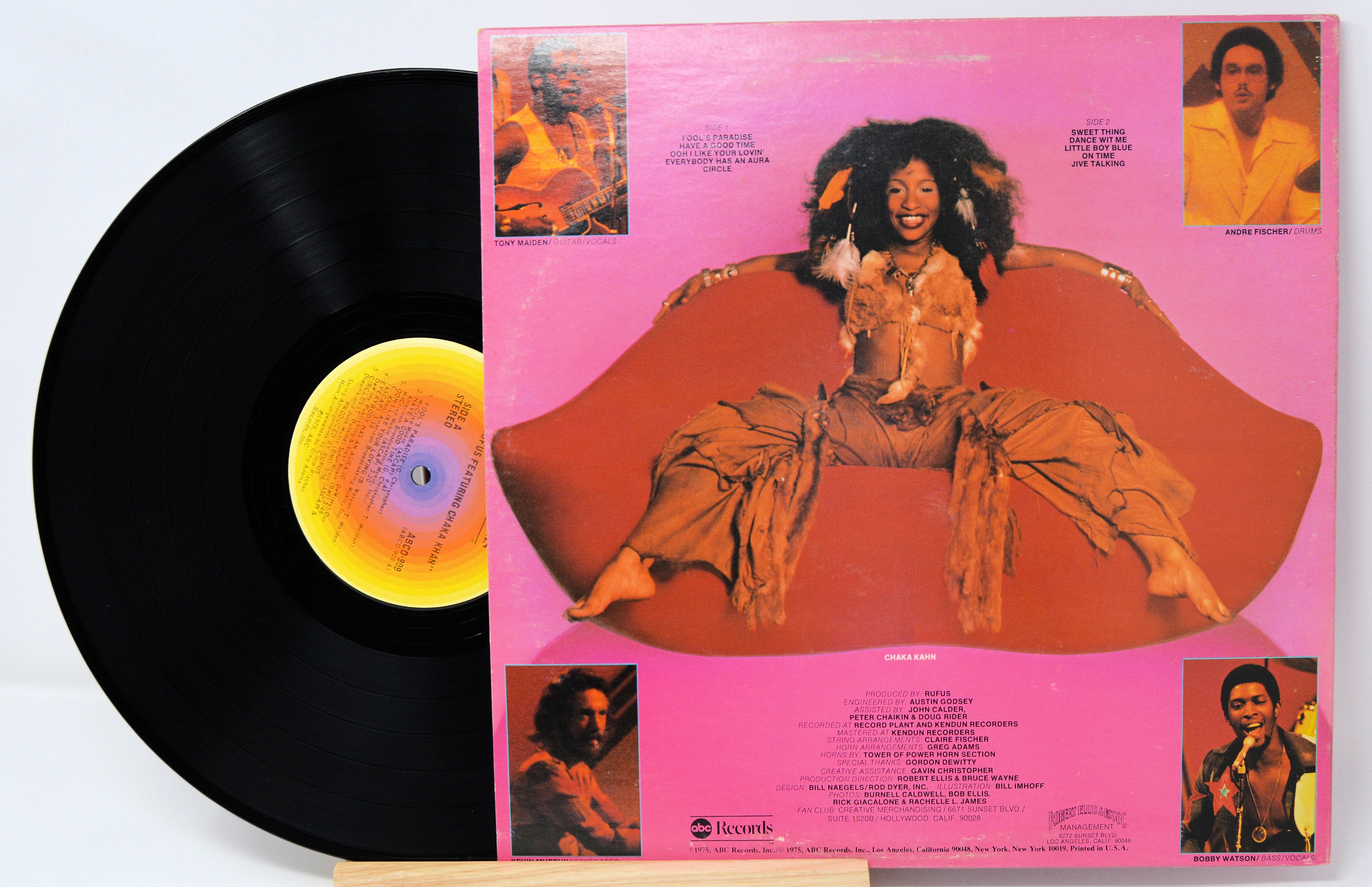 Rufus Featuring Chaka Khan, Vinyl Record Album LP – Joe's Albums