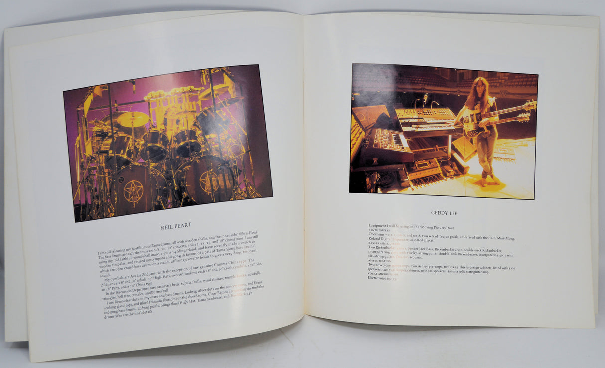 Rush - Moving Pictures Tour Program