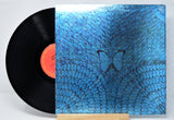 'Santana Borboletta' Vinyl record with a blue butterfly design on the back cover