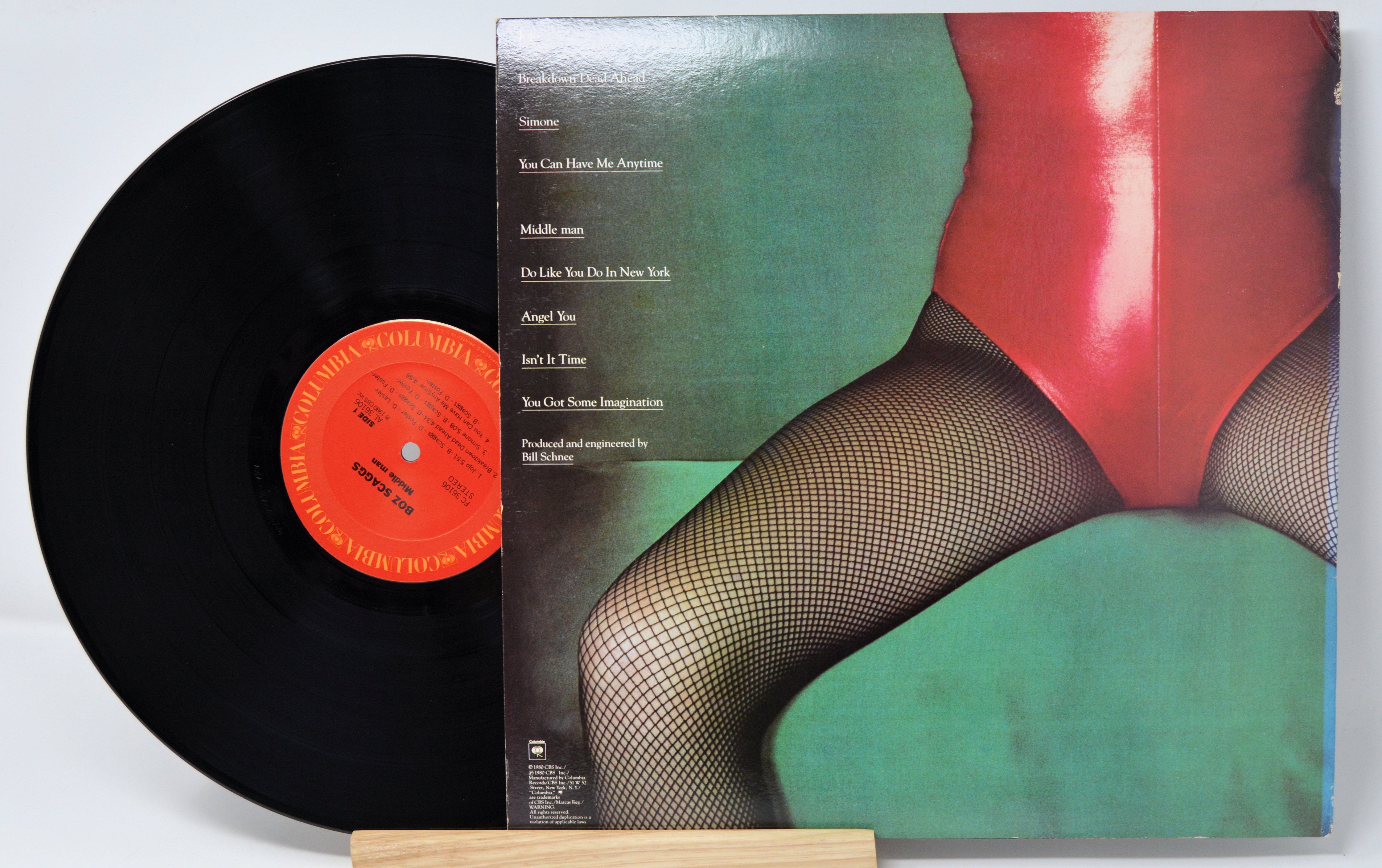 Boz Scaggs - Middle Man, Vinyl Record Album LP – Joe's Albums