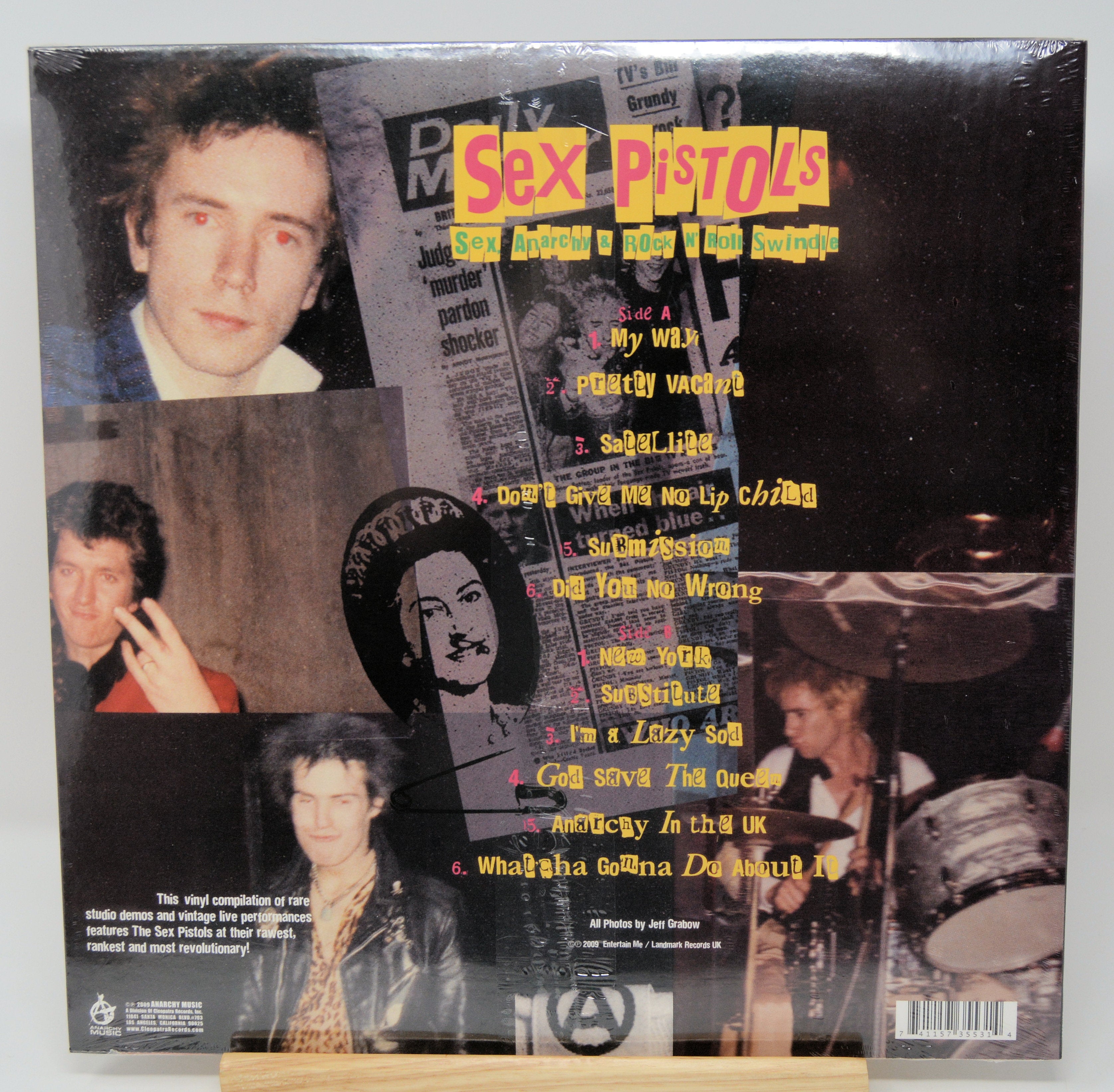 Sex Pistols - Sex, Anarchy & Rock N Roll, Vinyl Record Album LP
