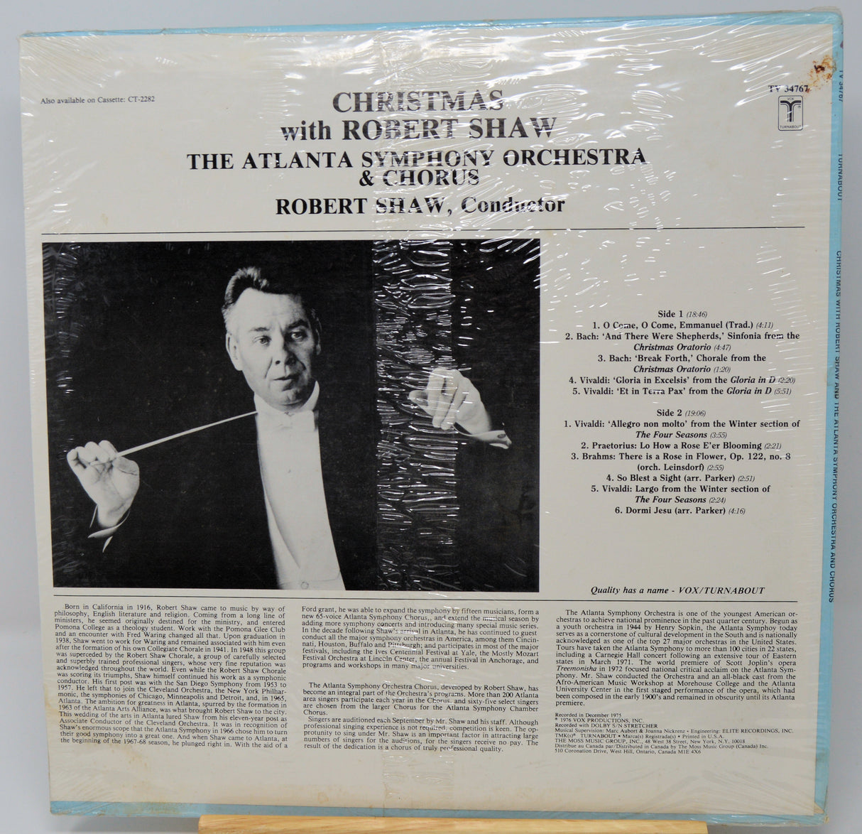 Shaw, Robert - Christmas With Robert Shaw