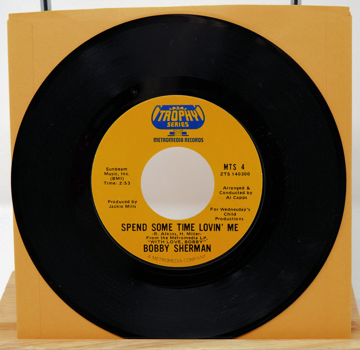 Sherman, Bobby - Spend Some Time Lovin' Me