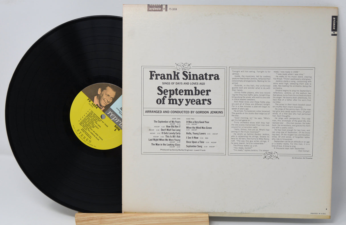 Sinatra, Frank - September Of My Years