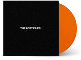 Vinyl record with black cover and orange disc labeled 'The Lost Files'.
