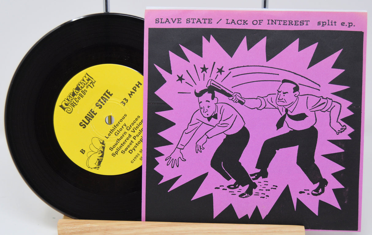 Slave State / Lack Of Interest - Split EP