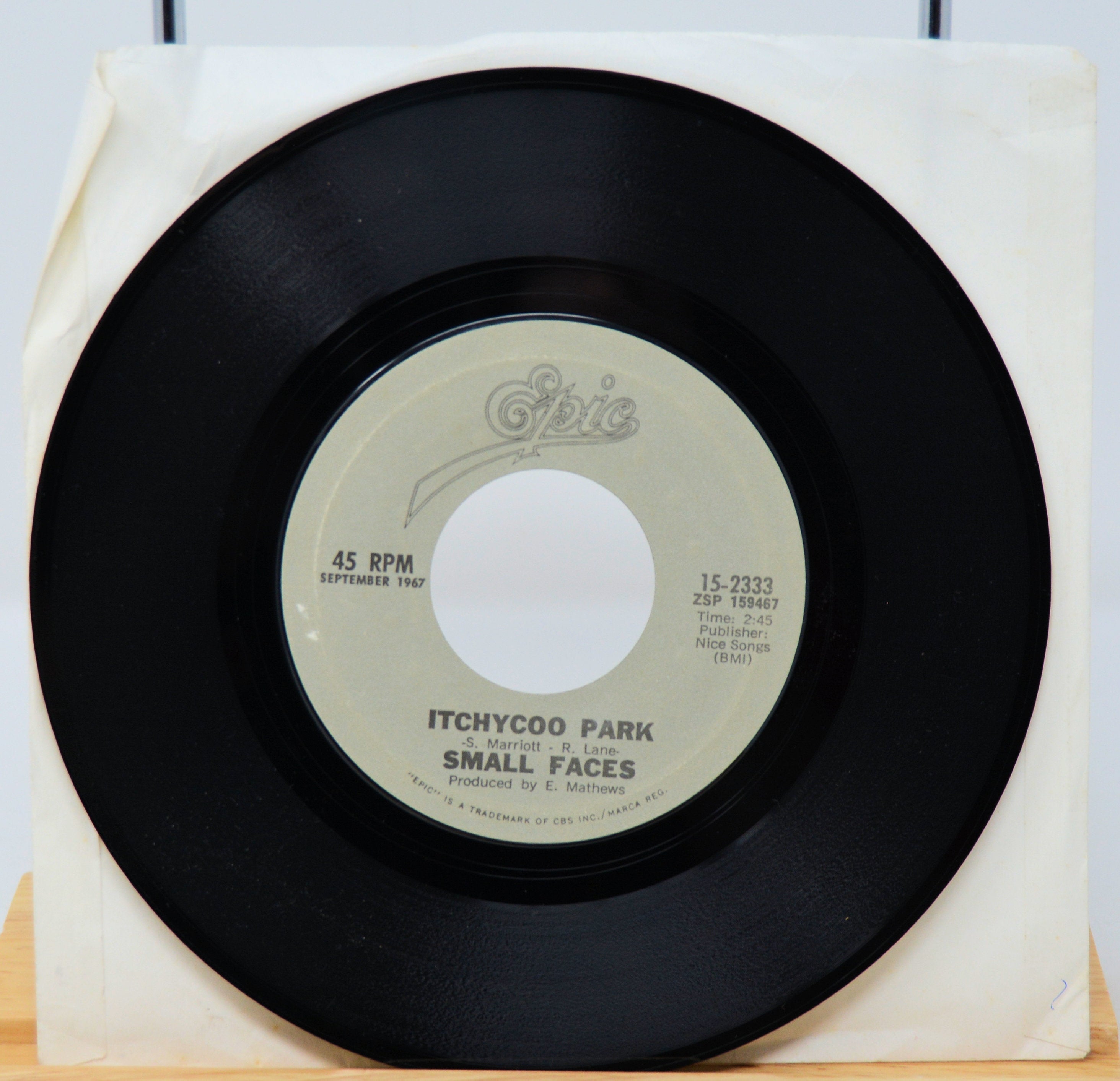 Small Faces - Itchycoo Park – Joe's Albums