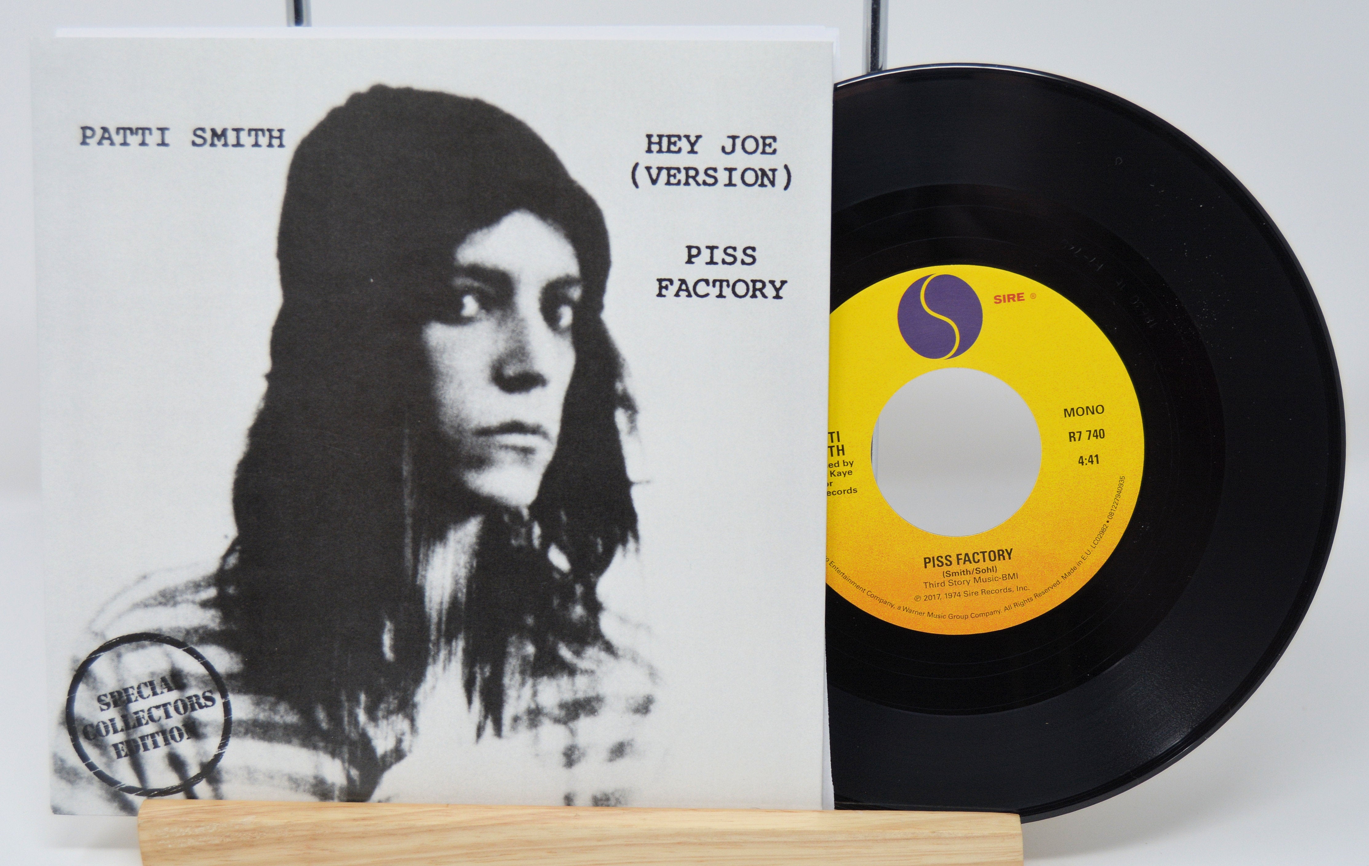 Patti Smith - Hey Joe, 7 Inch Vinyl Record, 45 – Joe's Albums