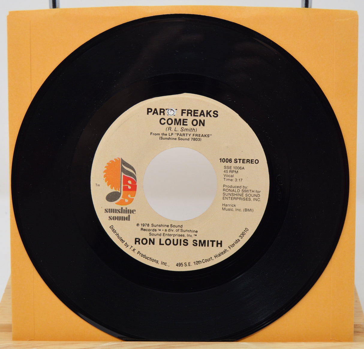 Smith, Ron Louis - Party Freaks Come On