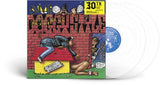 Album cover art for Snoop Doggy Dogg's Doggystyle featuring a cartoon illustration of Snoop and other characters.