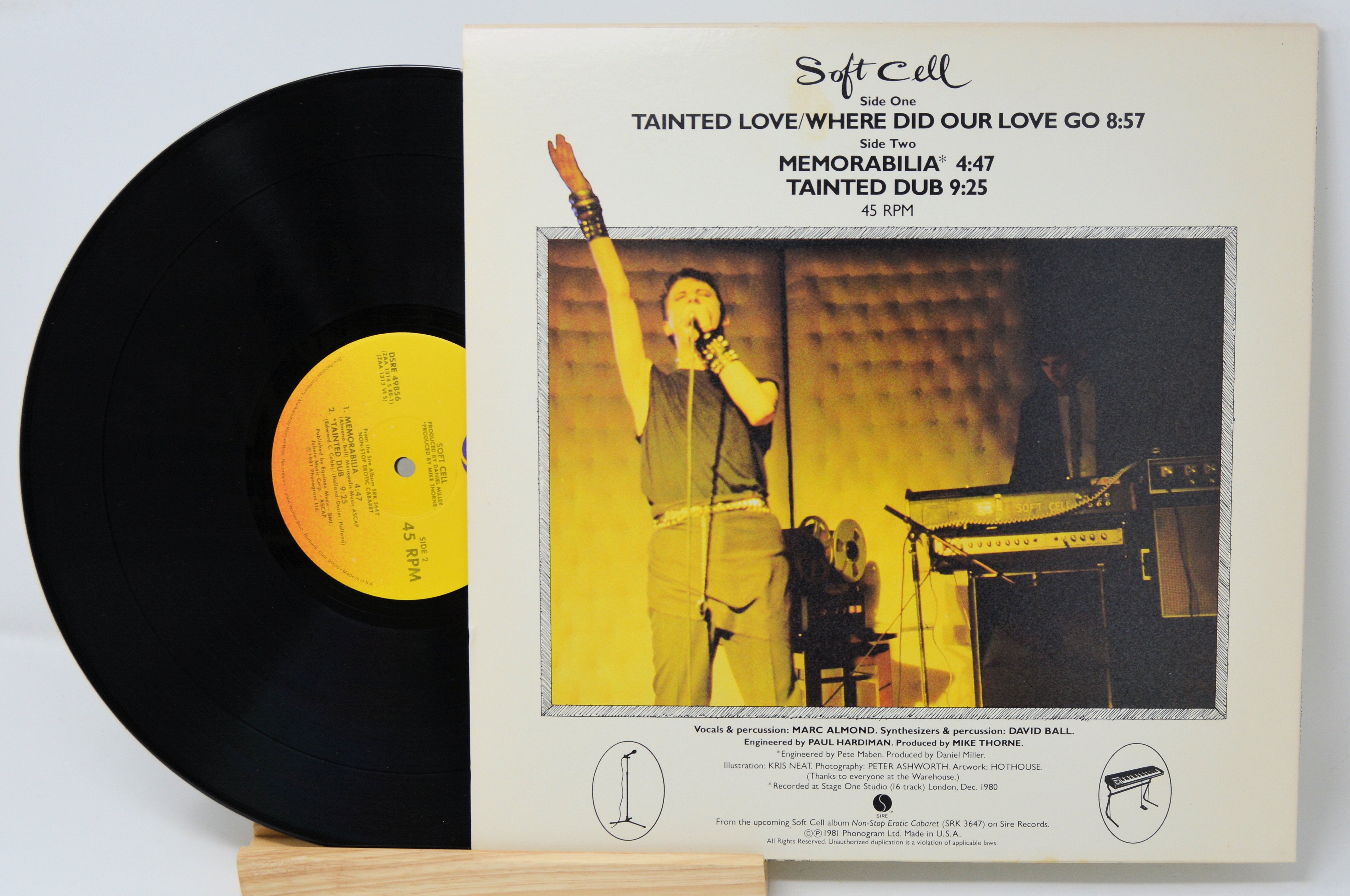 Soft Cell - Tainted Love/Where Did Our Love Go, Vinyl Record Album