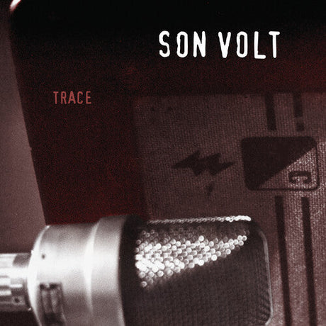 Son Volt Trace album cover featuring a vintage microphone and amplifier