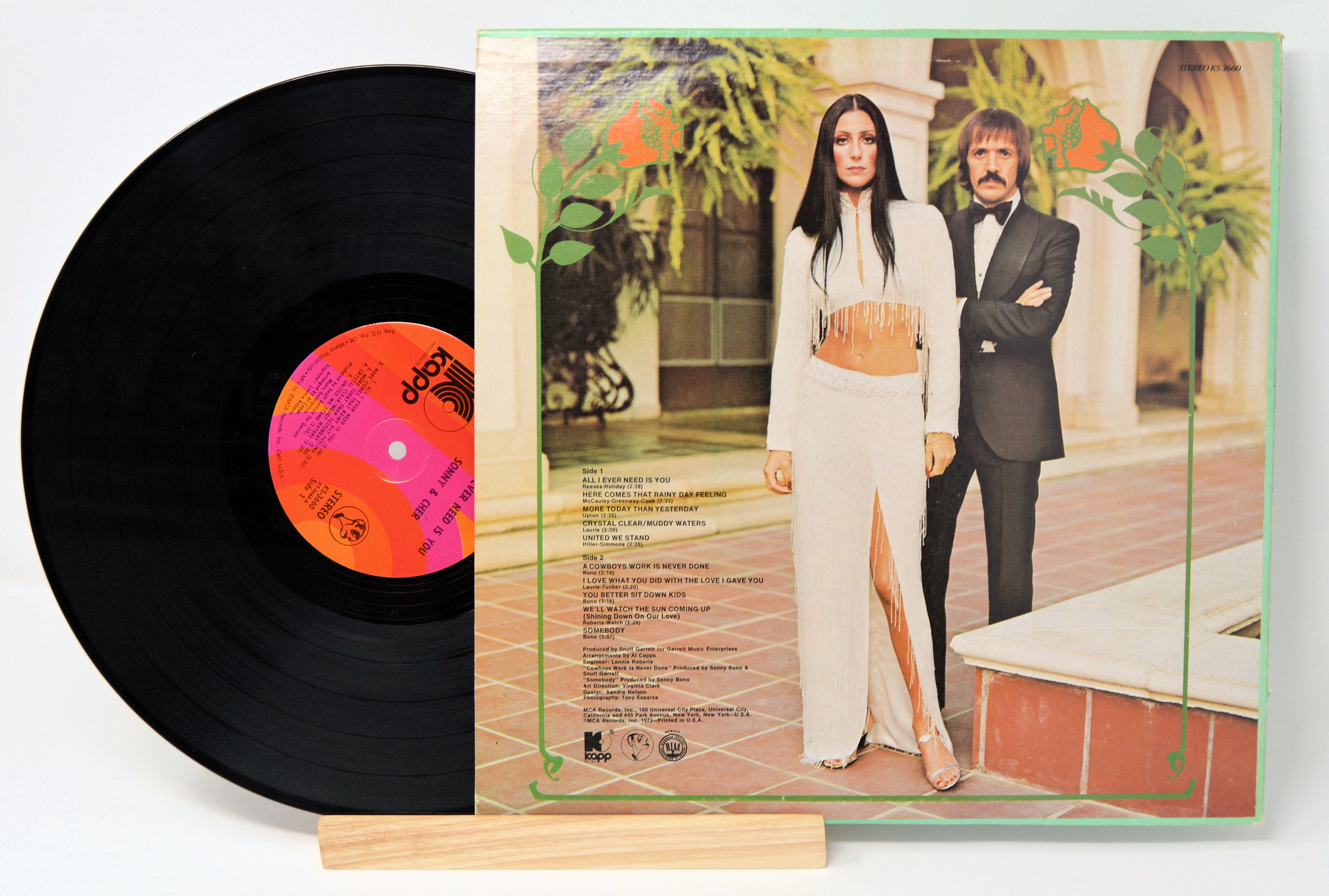 Sonny & Cher - All I Ever Need Is You, Vinyl Record Album LP