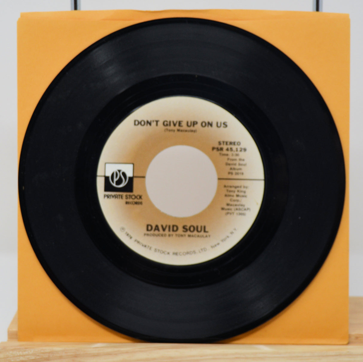 Soul, David - Don't Give Up On Us