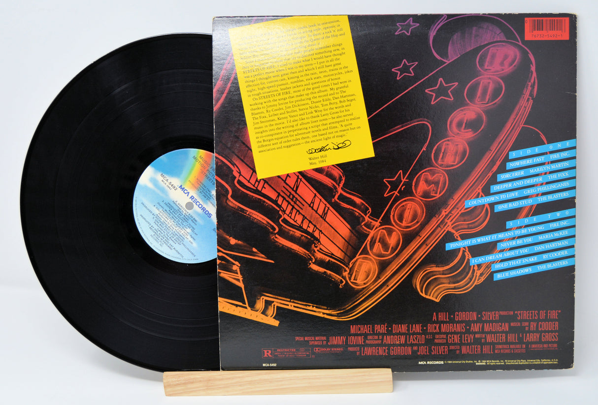 Soundtrack - Streets Of Fire