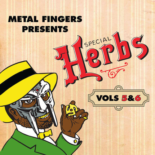 Special Herbs Vols 5 & 6 album cover by Metal Fingers showcasing vibrant artwork and title