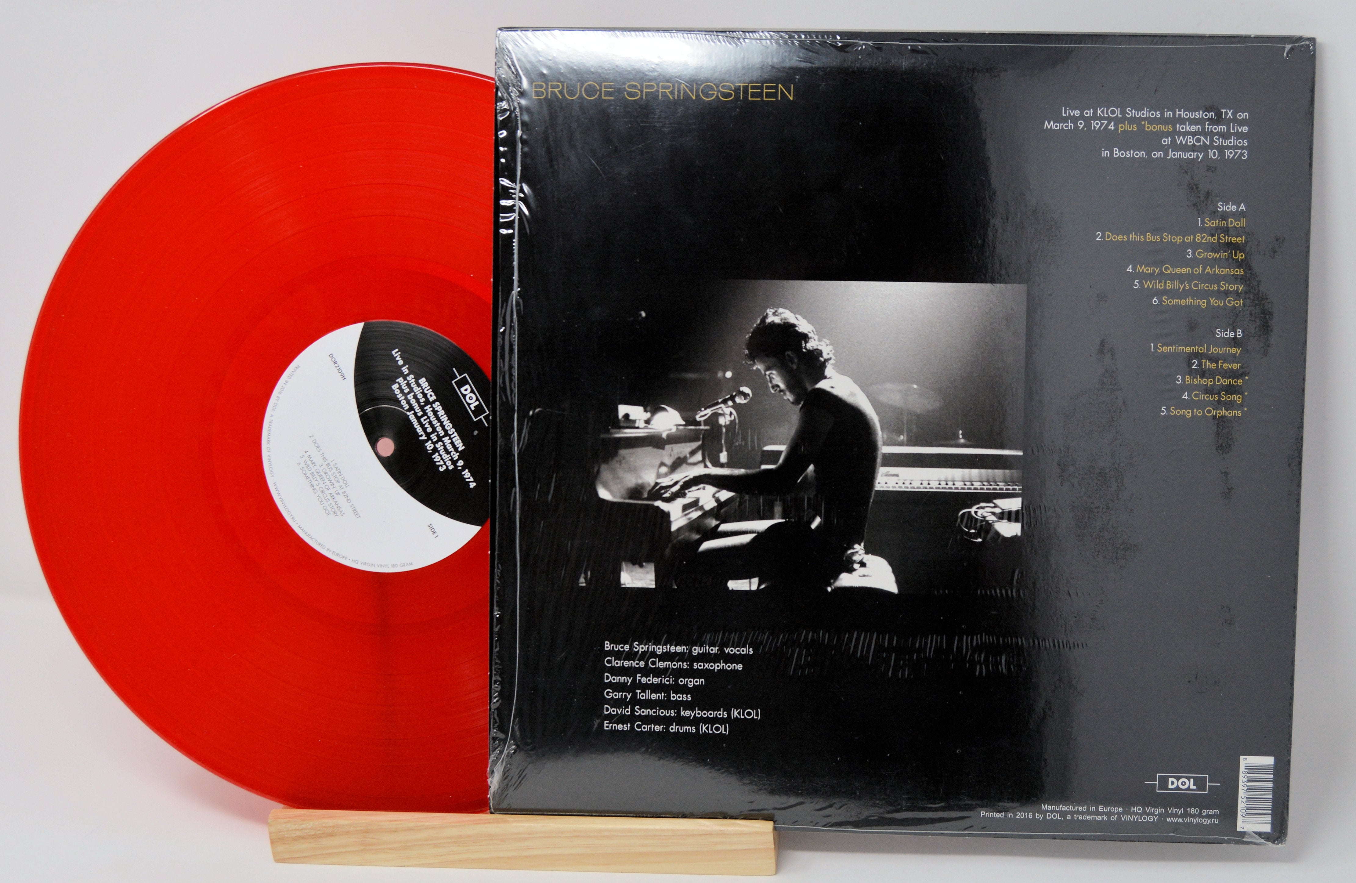 Bruce Springsteen - Live In Studio 1974, Vinyl Record Album LP – Joe's ...