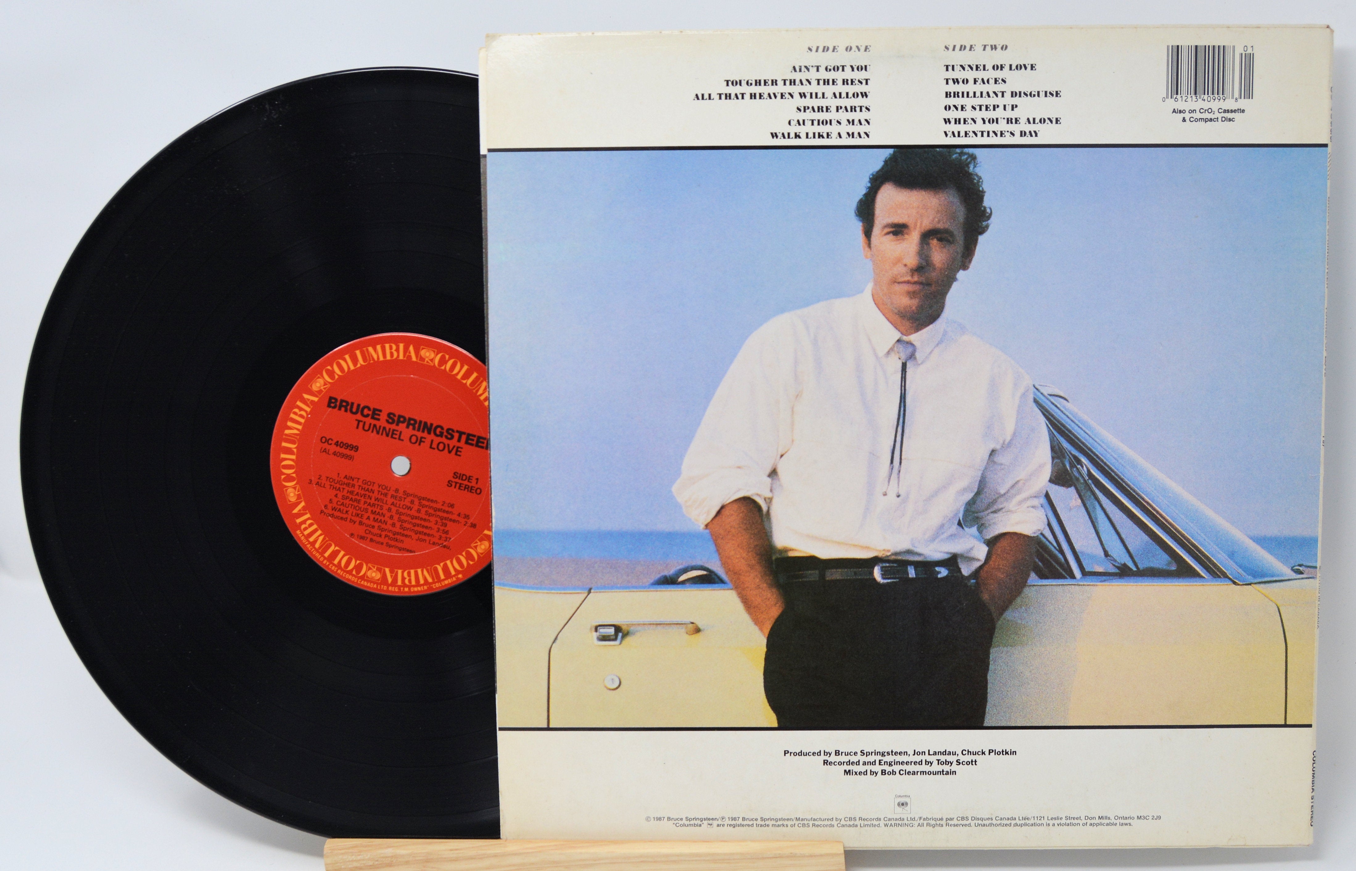 Bruce Springsteen - Tunnel Of Love Vinyl Record Album LP – Joe's