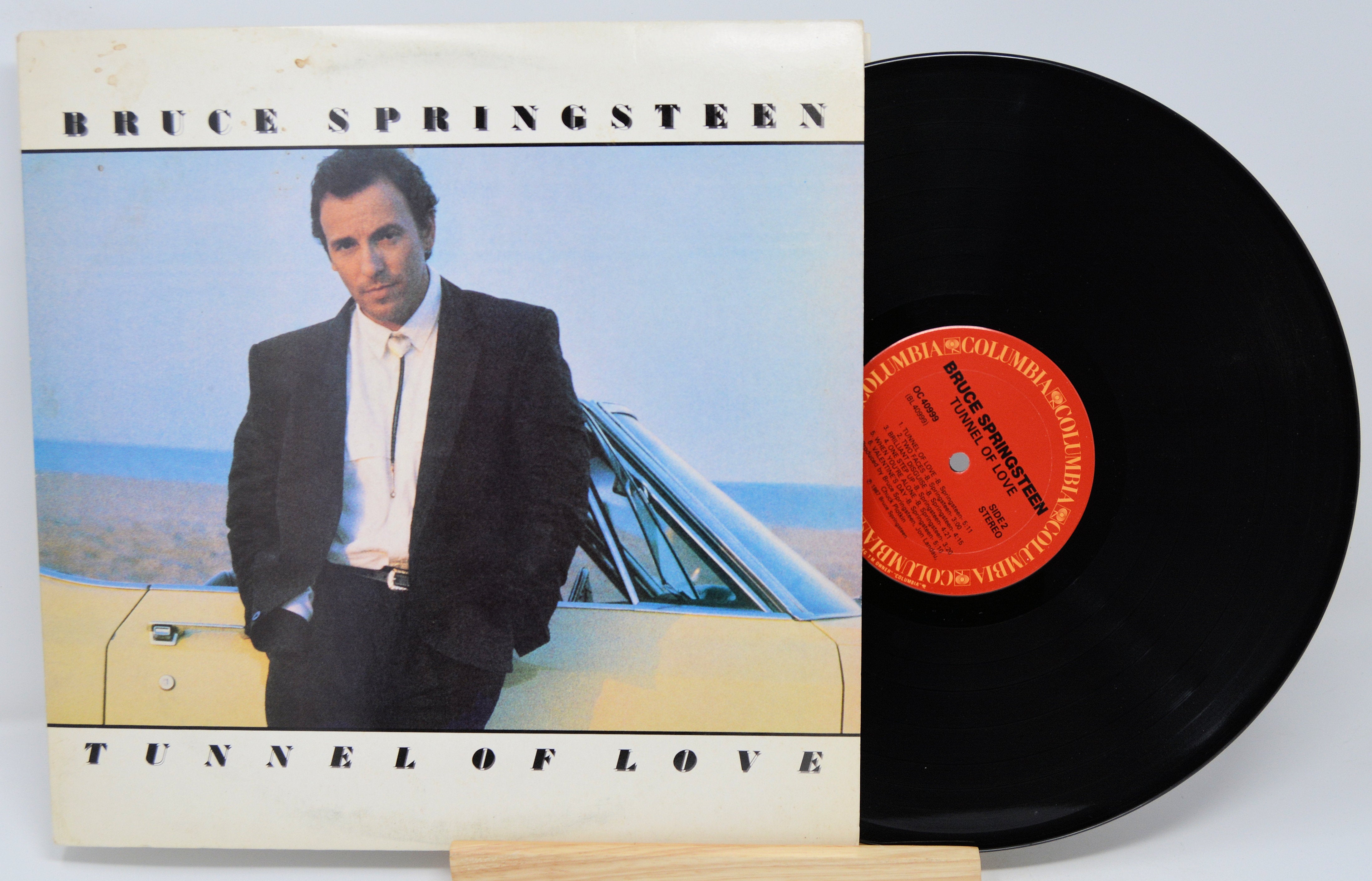 欧2discs LP Bruce Springsteen Tunnel Of Love 88985460131 Columbia /00520 Bruce Springsteen - Tunnel Of Love Vinyl Record Album LP – Joe's