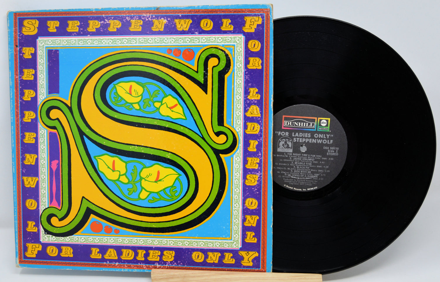 Steppenwolf 'For Ladies Only' vinyl record with colorful cover
