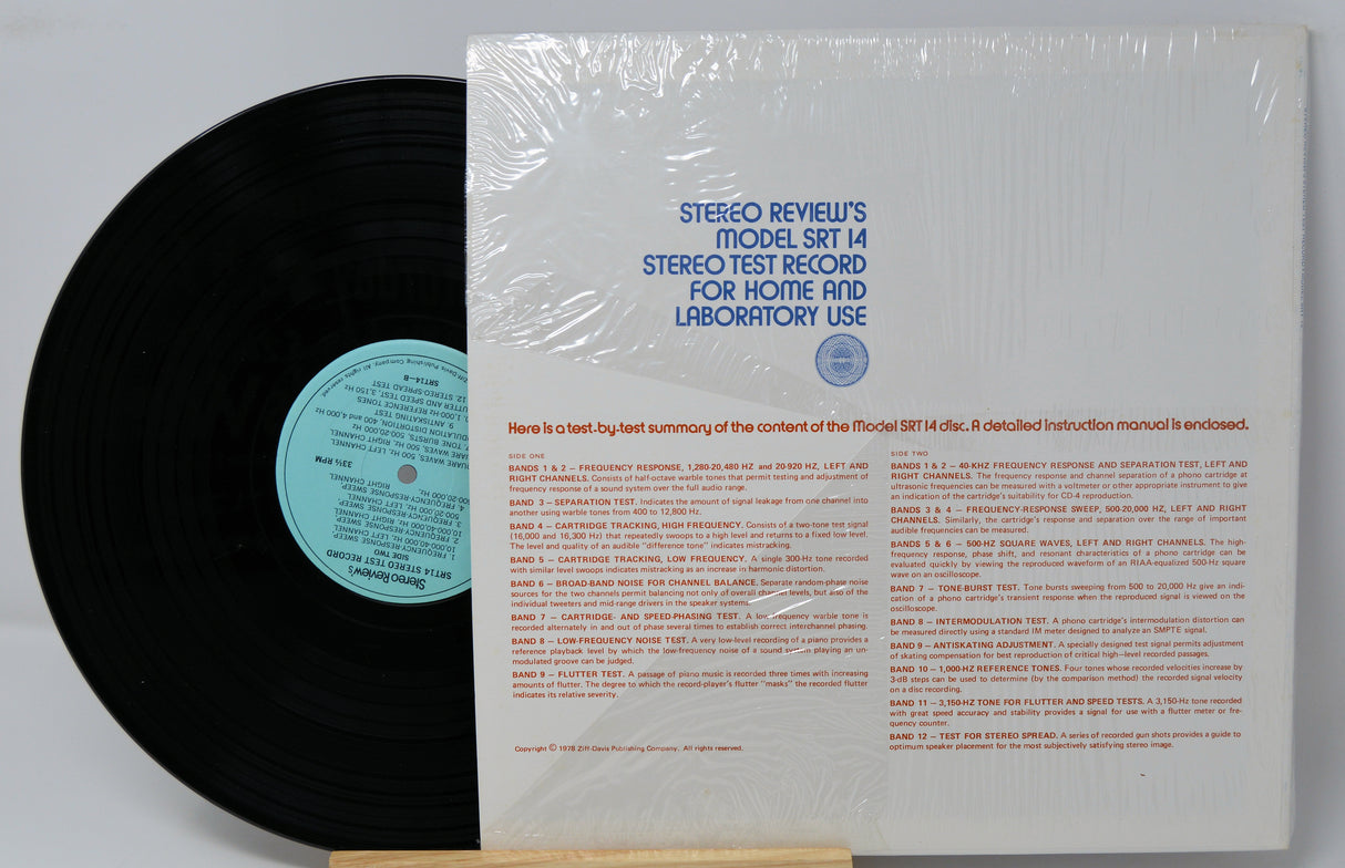Stereo Review - Stereo Test Record
