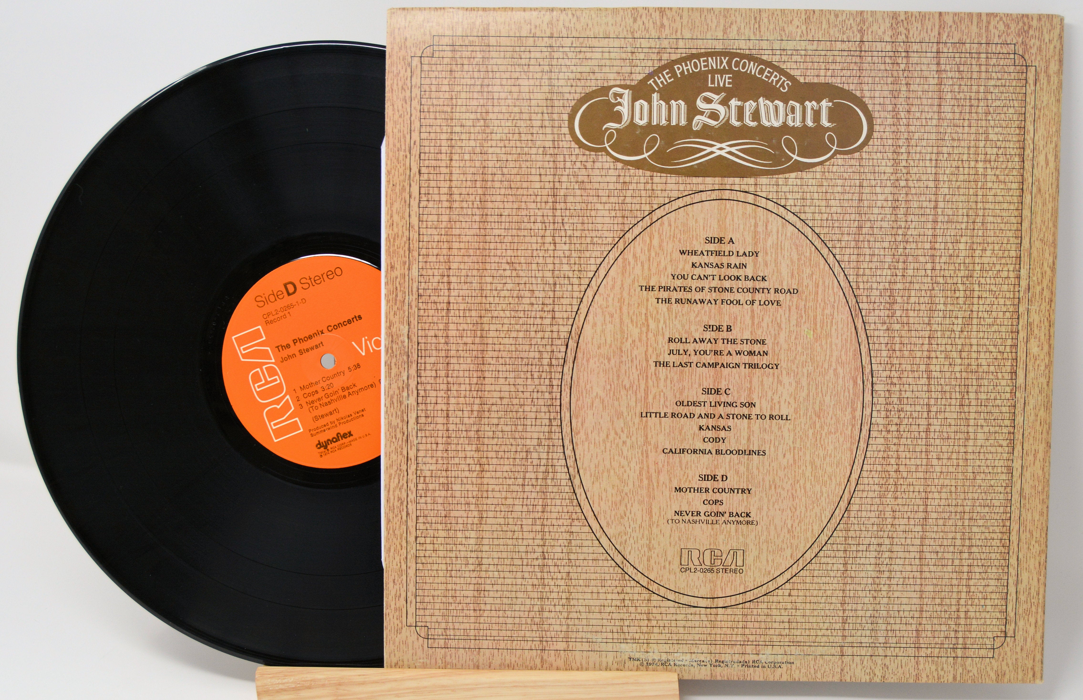 Stewart, John - Phoenix Concerts Live, Vinyl Record Album 2LP