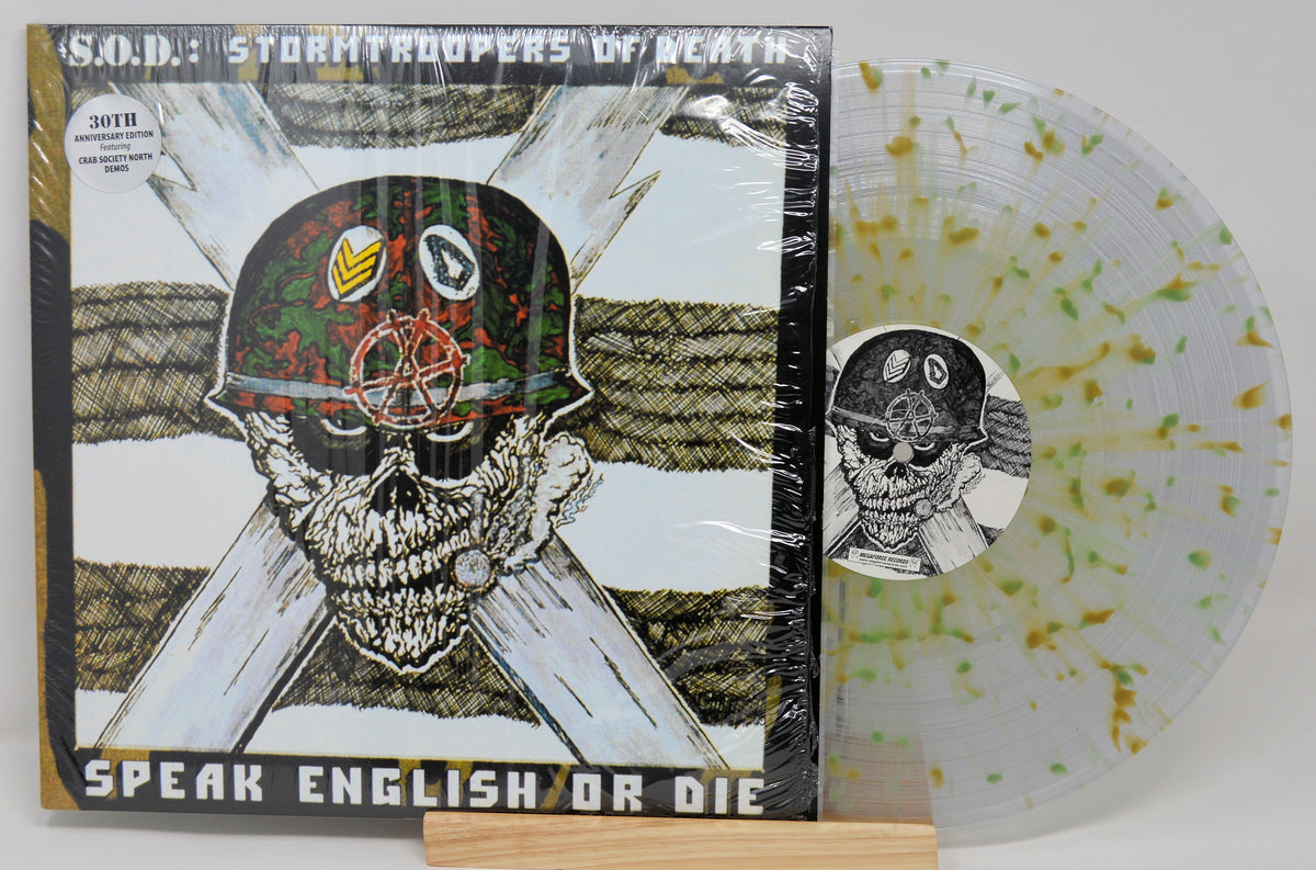 Stormtroopers Of Death - Speak English Or Die, Vinyl Record 2lp 