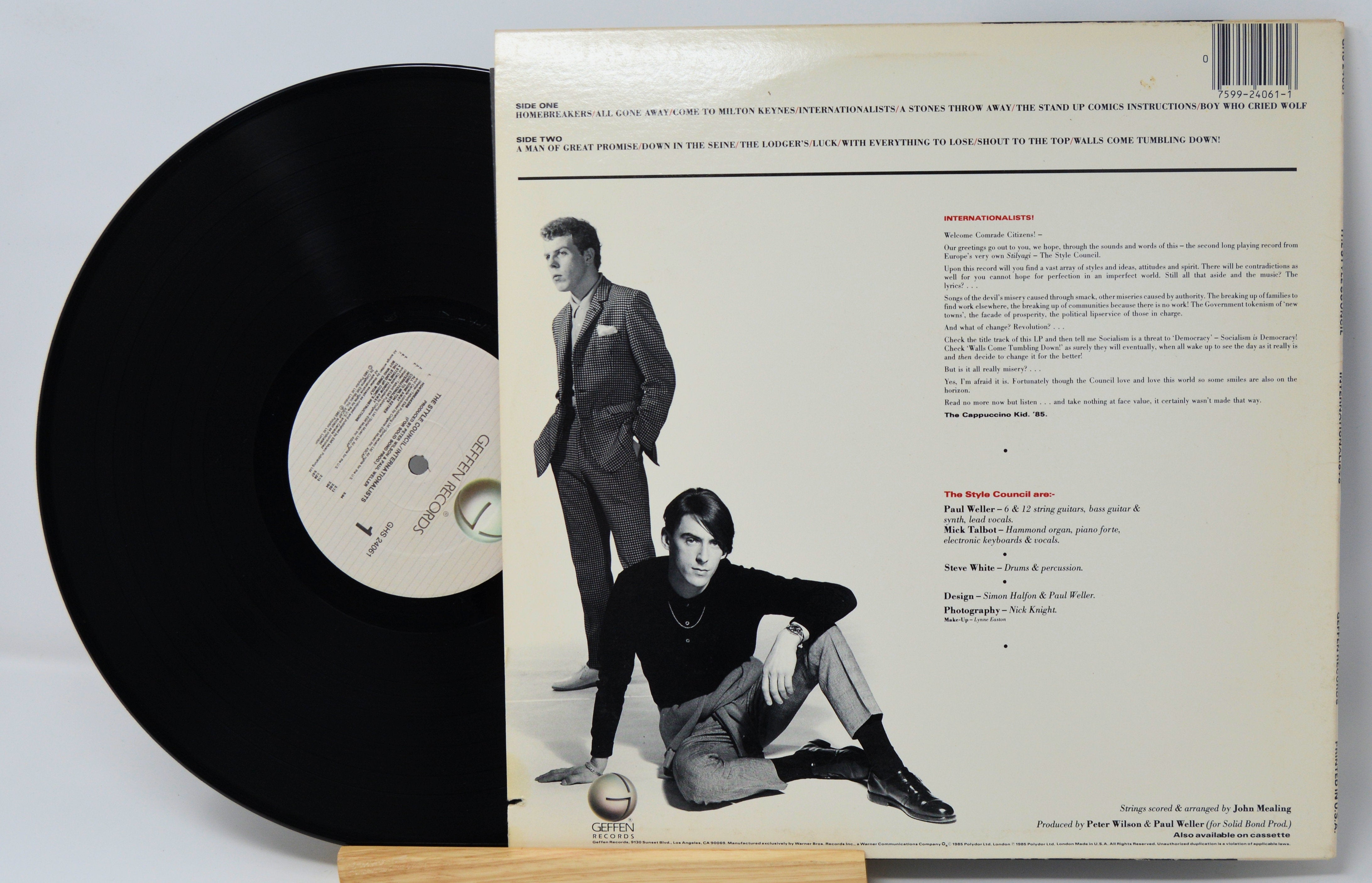 Style Council, The - Internationalists, Vinyl Record Album LP