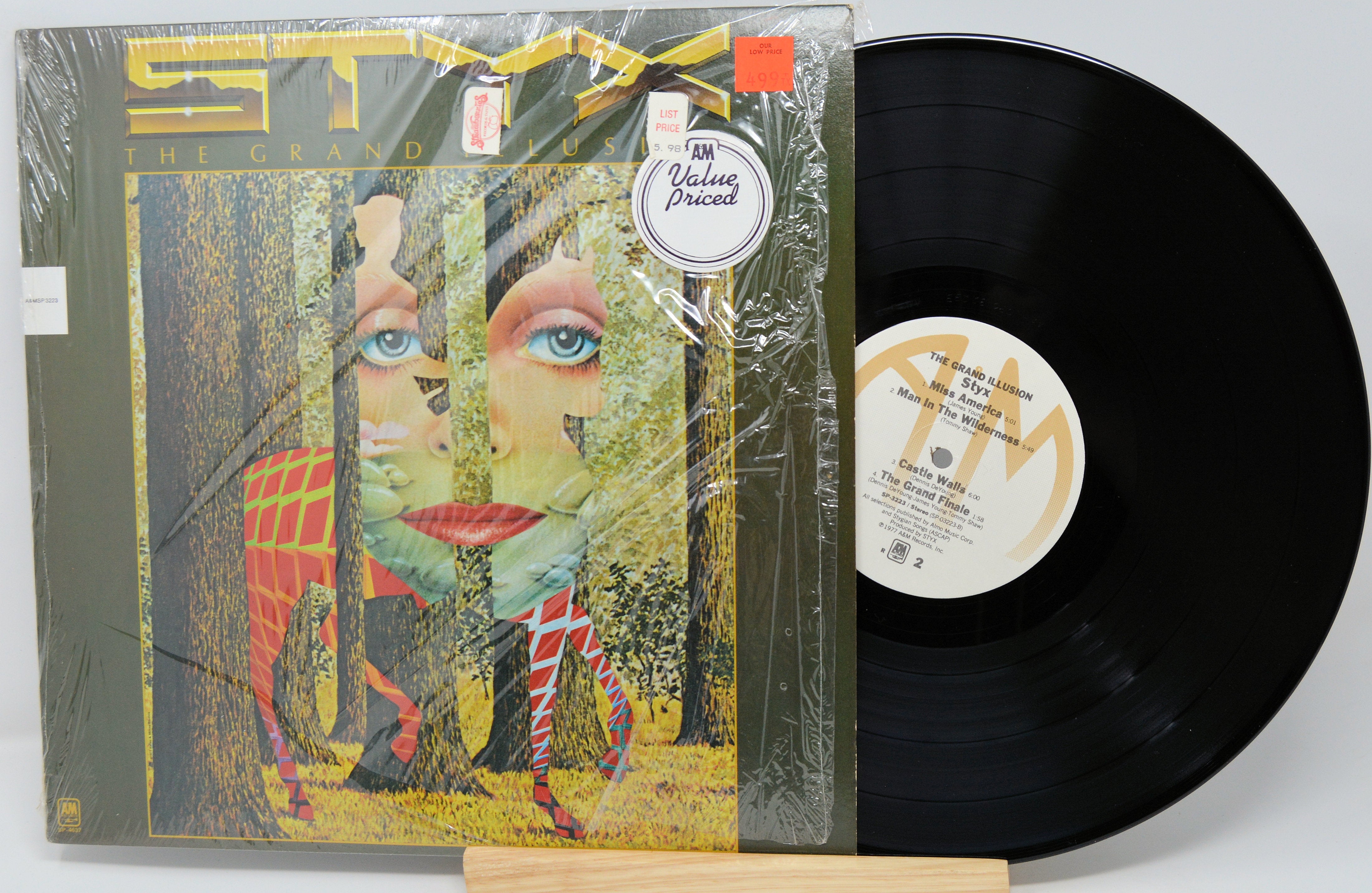 Styx - The Grand Illusion, Vinyl Record Album LP, Used – Joe's Albums