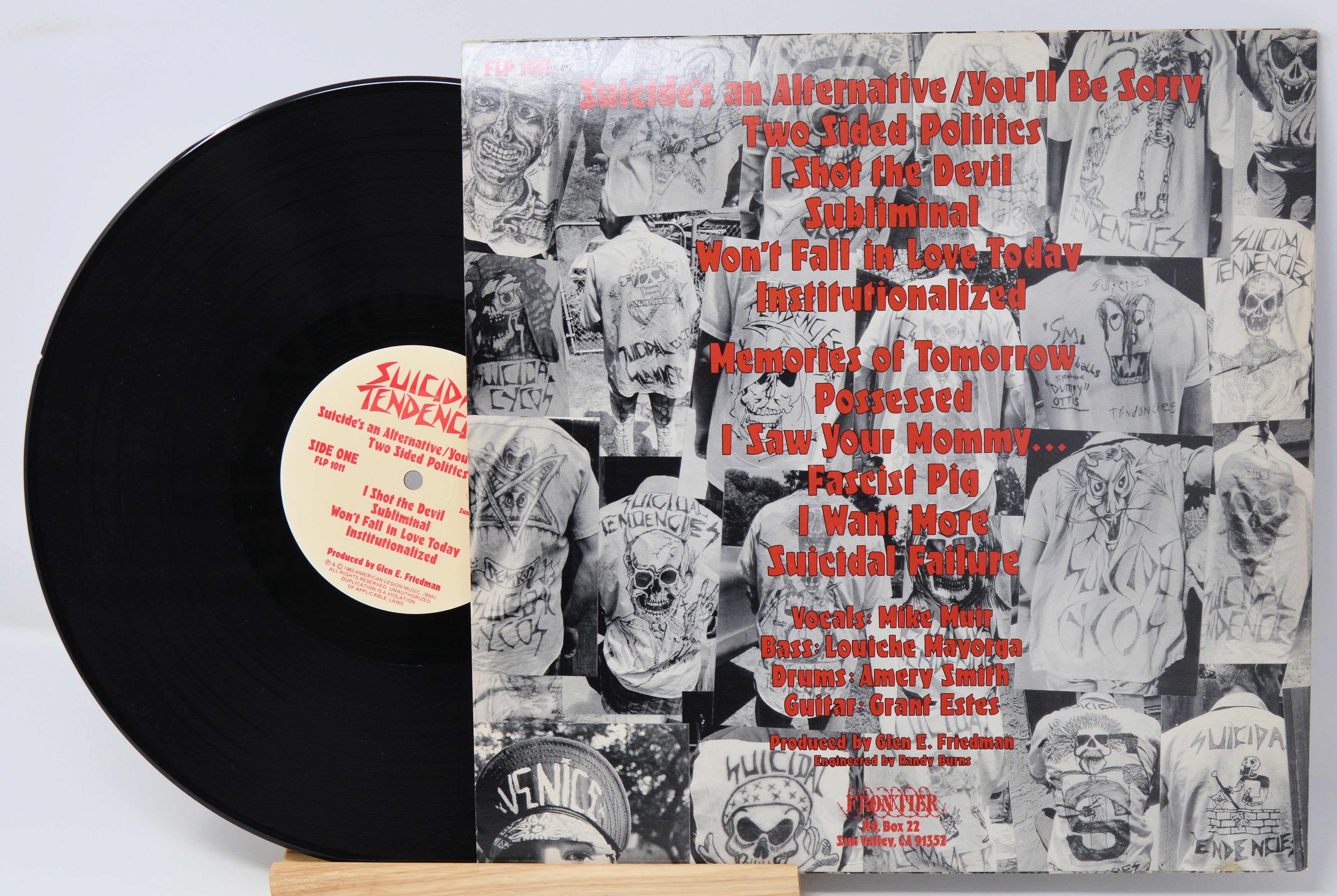 Suicidal Tendencies - Self Titled Vinyl Record Album LP – Joe's Albums