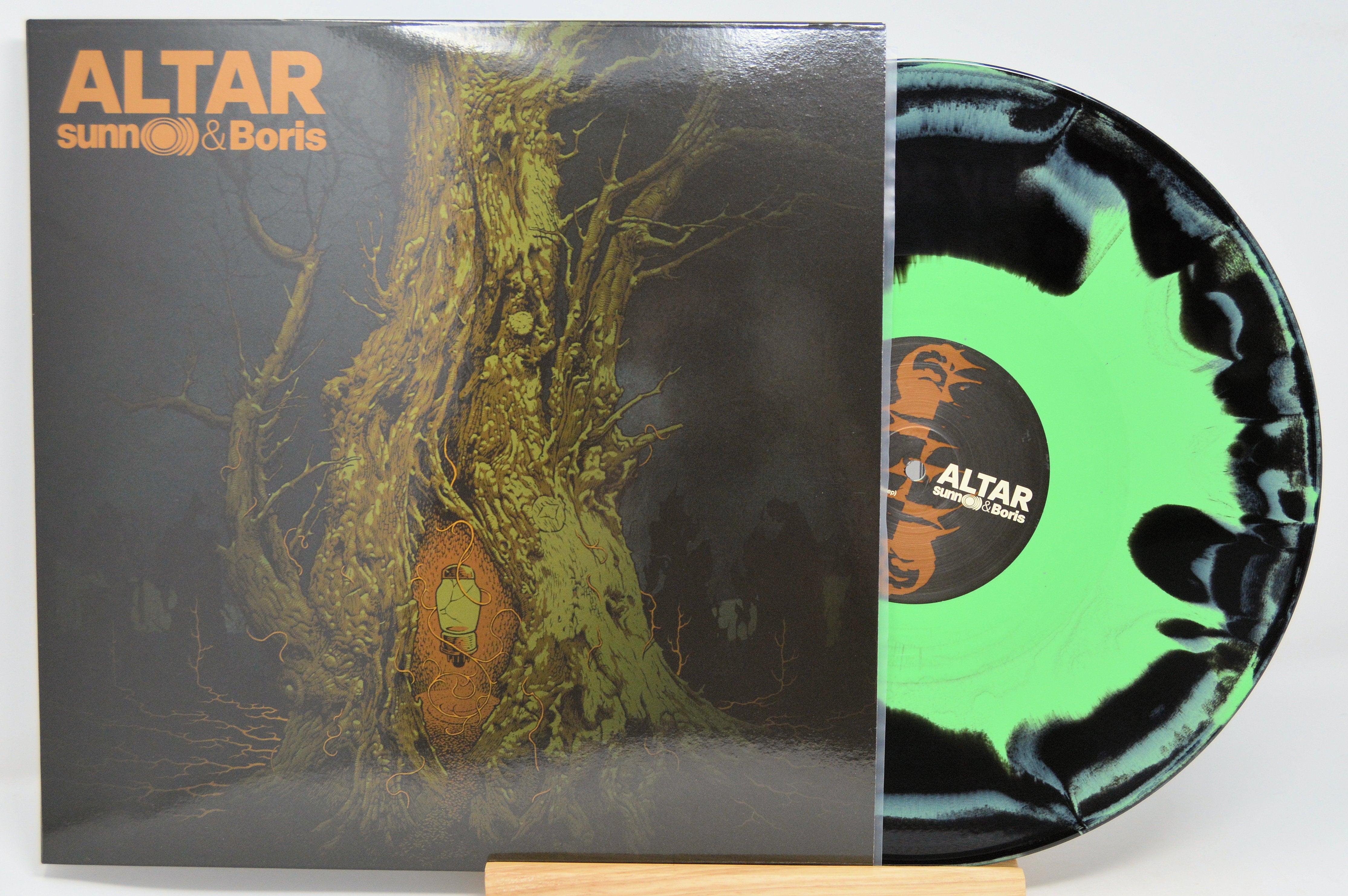 Sunn O))) & Boris - Altar, Vinyl Record 2LP, Green In Black