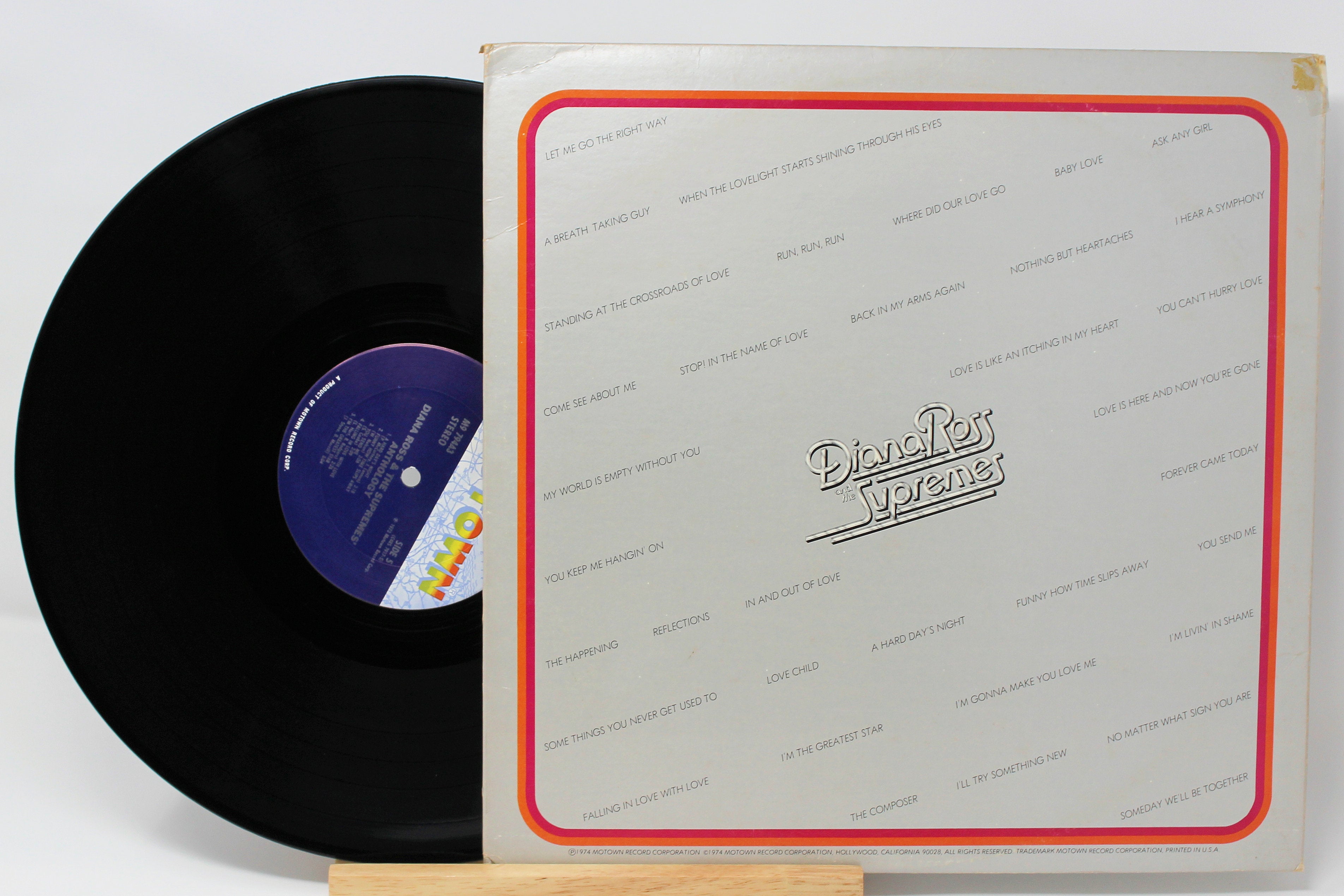 Supremes/Diana Ross - Anthology, Vinyl Record Album 3LP