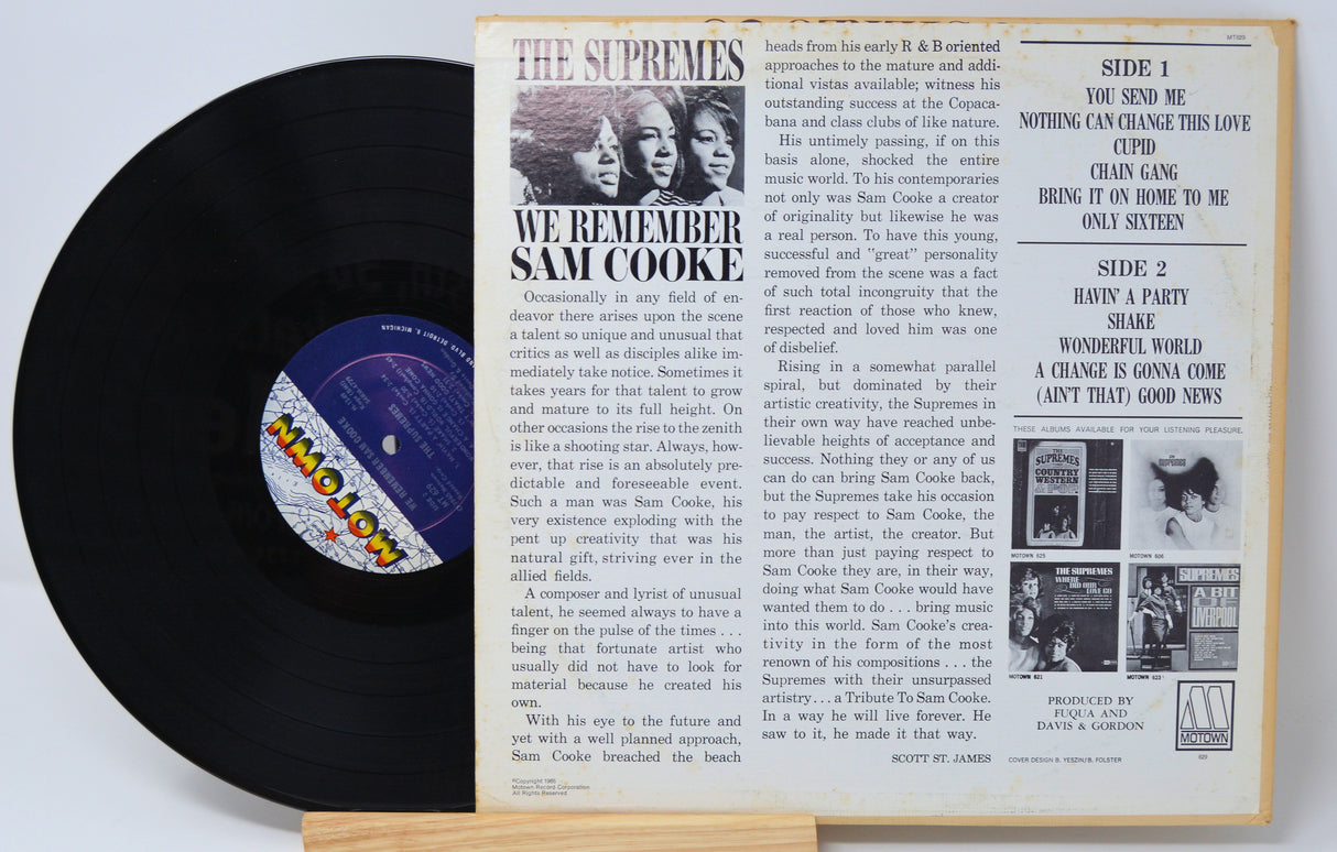 Supremes - We Remember Sam Cooke