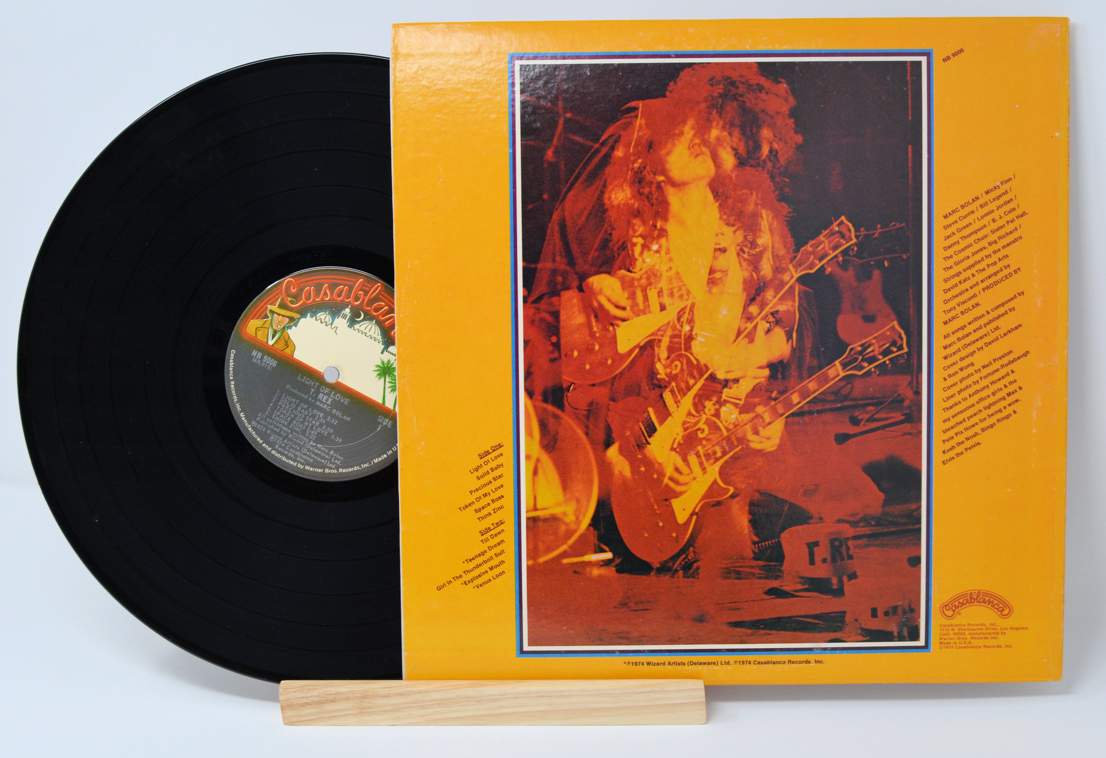 T-Rex - Light Of Love, Vinyl Record Album LP – Joe's Albums