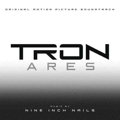 TRON ARES original soundtrack album cover with music by Nine Inch Nails
