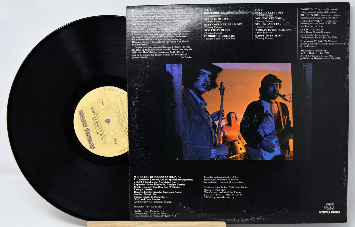 Talton / Stewart / Sandlin - Happy To Be Alive