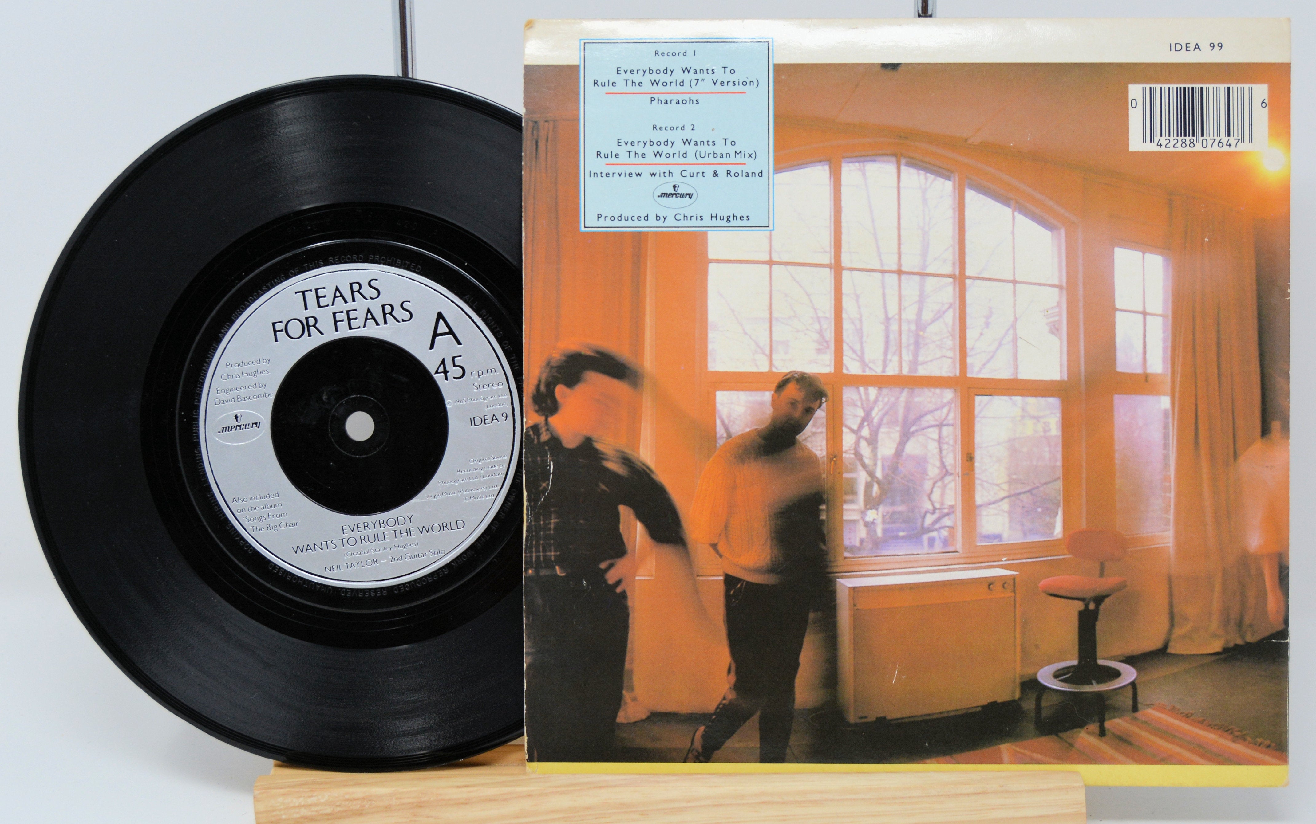 Tears For Fears - Everybody Wants To Rule The World, Vinyl, 45RPM