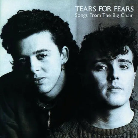 Tears For Fears Songs From The Big Chair album cover featuring band members
