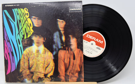 Vinyl record 'Ten Years After - Self Titled' with cover featuring a band and 'Deram' label on a white background