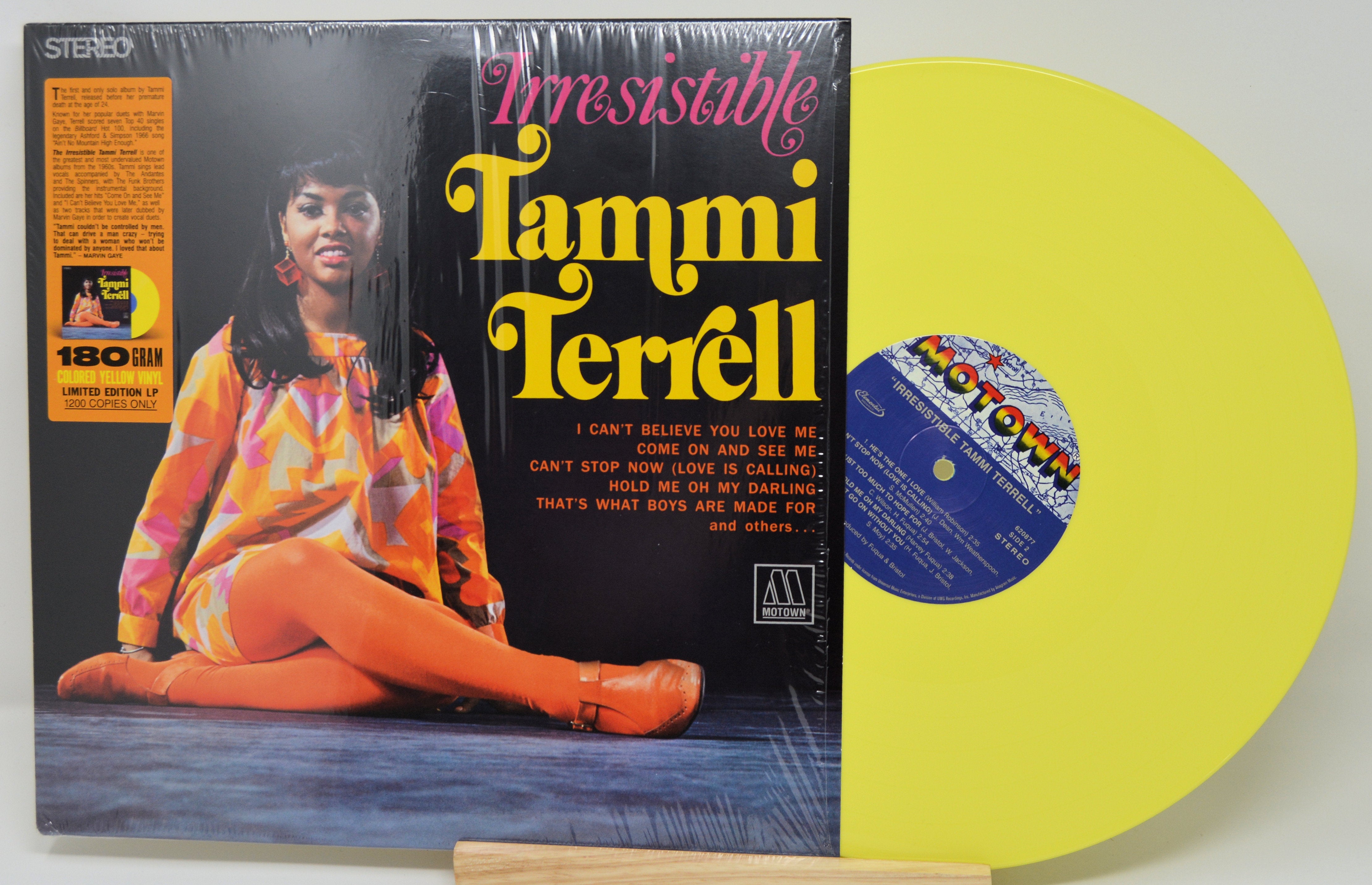Tammi Terrell - The Irresistible, Vinyl Record Album LP, Yellow