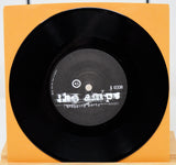 The Amps Bragging Party indie rock vinyl single in orange cover