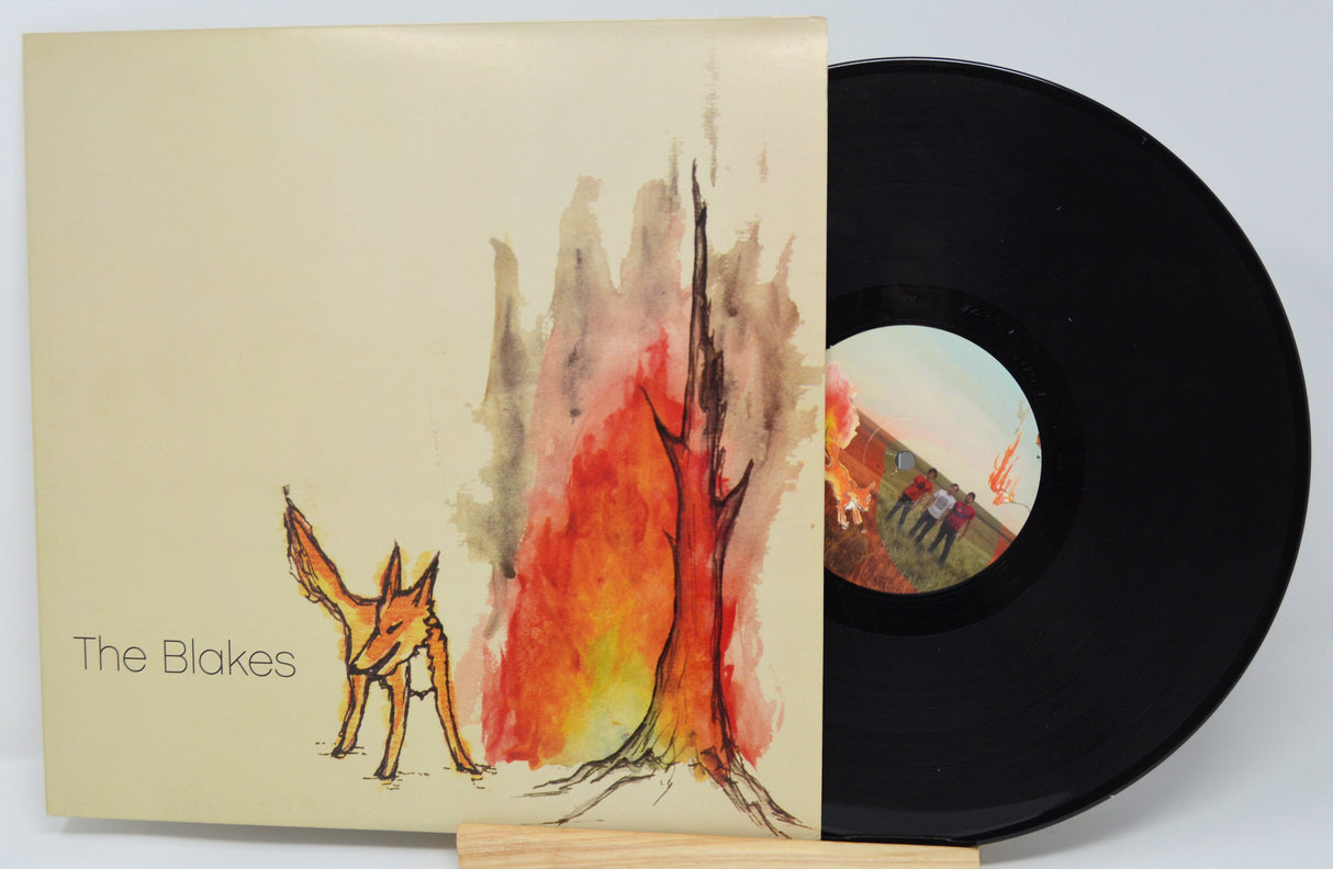 The Blakes vinyl LP with illustrated fox and burning tree art on the cover