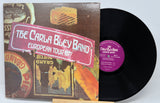 Front cover of The Carla Bley Band European Tour 1977 vinyl LP with record partially visible