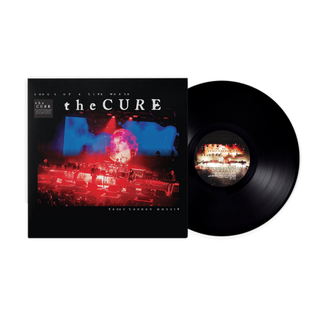 The Cure Songs Of A Live World Vinyl Album  and Front Cover