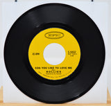 Epic label 45 RPM vinyl record by The Hollies with Cos You Like To Love Me song