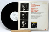 Back cover of The Kingbees' 'The Big Rock' LP vinyl showing the tracklist, band member portraits, and album credits