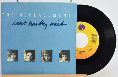 Vinyl record and cover of 'Can't Hardly Wait' by The Replacements