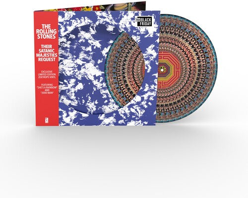 Limited edition Rolling Stones 'Their Satanic Majesties Request' picture vinyl with album cover art